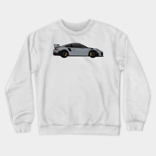 GT2RS Side Silver Crewneck Sweatshirt